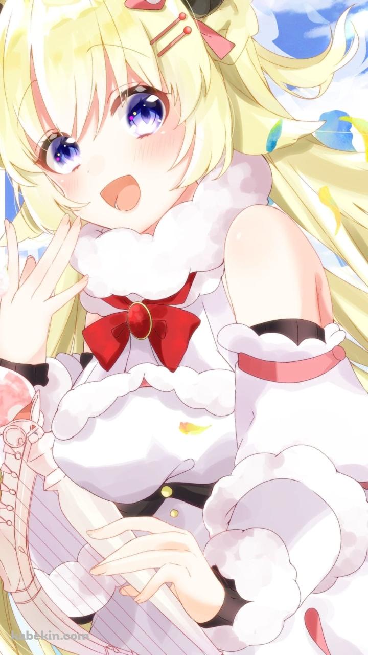 かわいい角巻わため / バーチャルYouTuber / ホロライブのAndroidの壁紙(720px x 1280px) スマホ用
