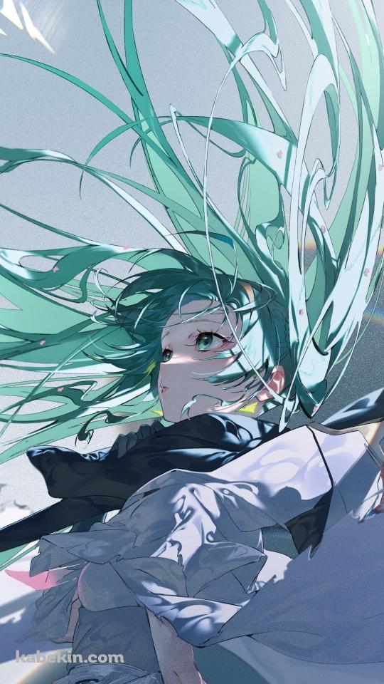 めちゃくちゃ綺麗な初音ミク / ボーカロイドのAndroidの壁紙(540px x 960px) スマホ用