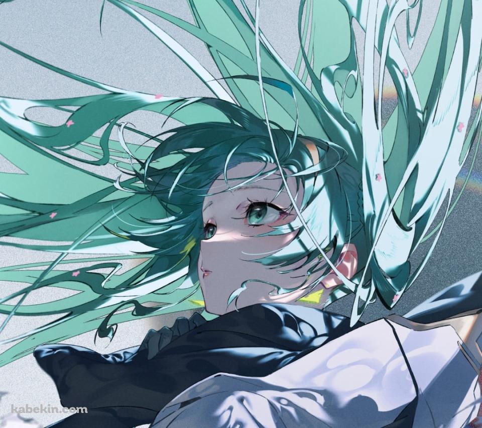 めちゃくちゃ綺麗な初音ミク / ボーカロイドのAndroidの壁紙(960px x 854px) スマホ用