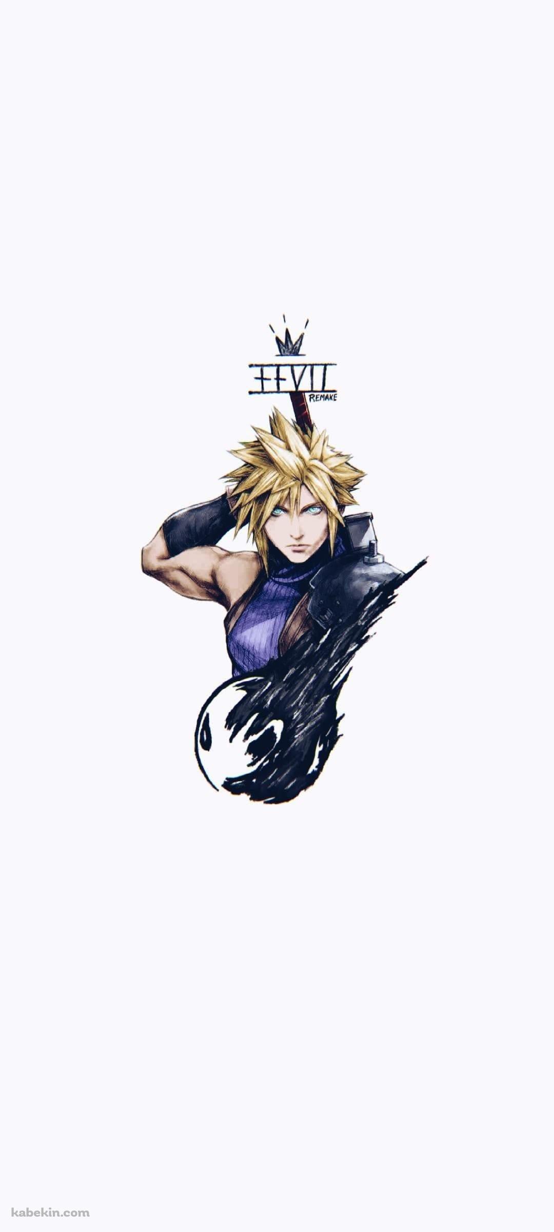 ファイナルファンタジーVII リメイク / クラウド・ストライフ / FF7 RemakeのAndroidの壁紙(1080px x 2400px) スマホ用