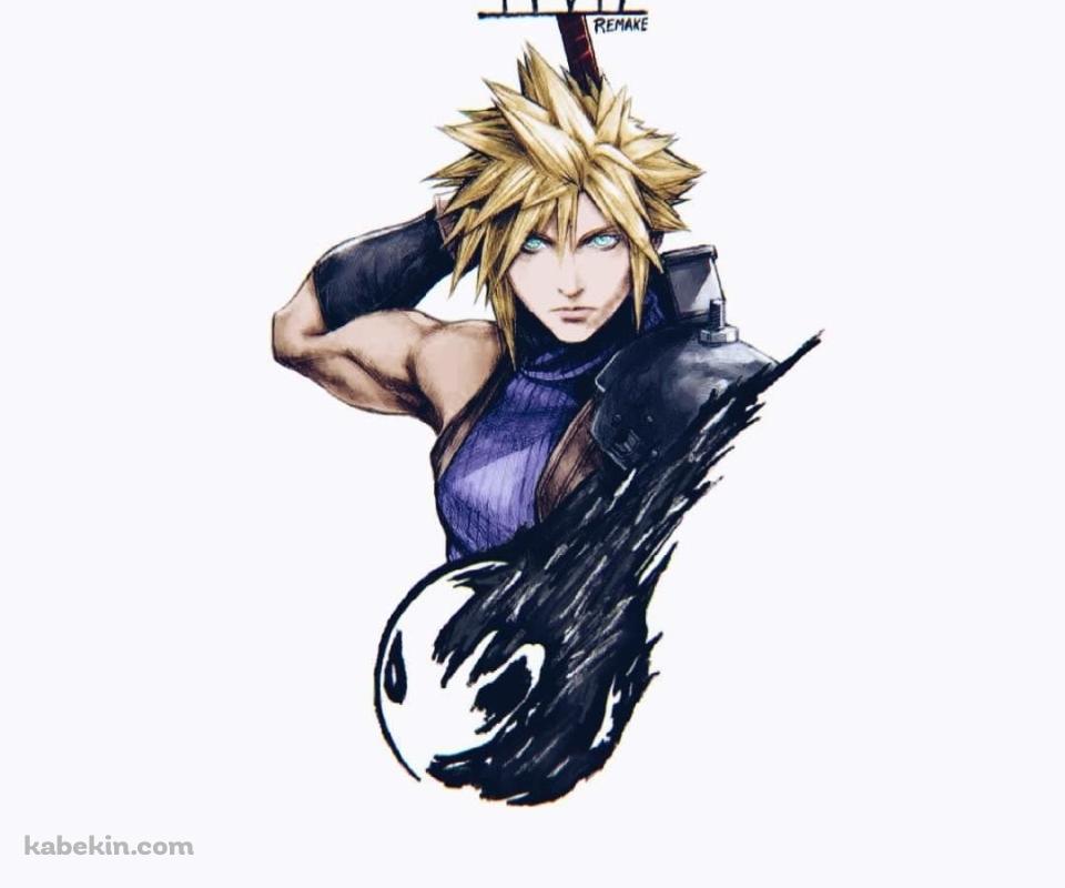 ファイナルファンタジーVII リメイク / クラウド・ストライフ / FF7 RemakeのAndroidの壁紙(960px x 800px) スマホ用