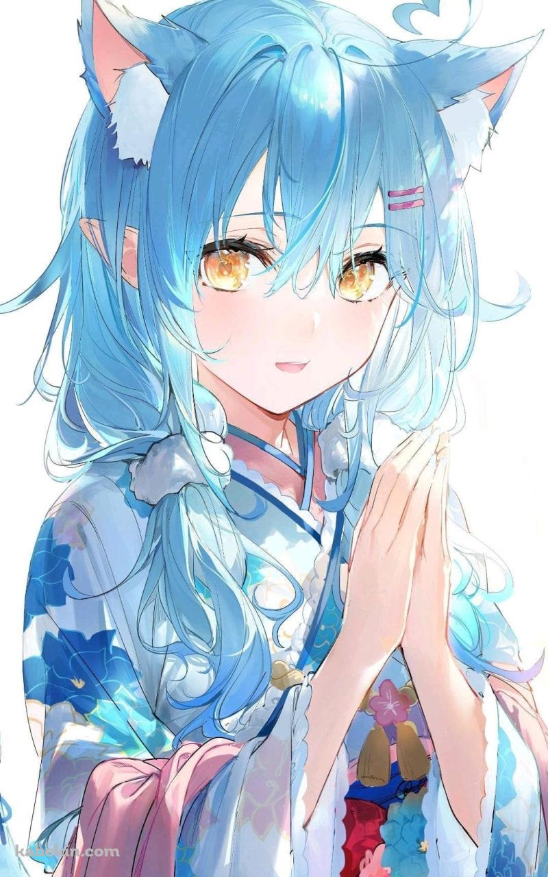 雪花ラミィ / かわいい / バーチャルYouTuber / ホロライブのAndroidの壁紙(800px x 1280px) スマホ用