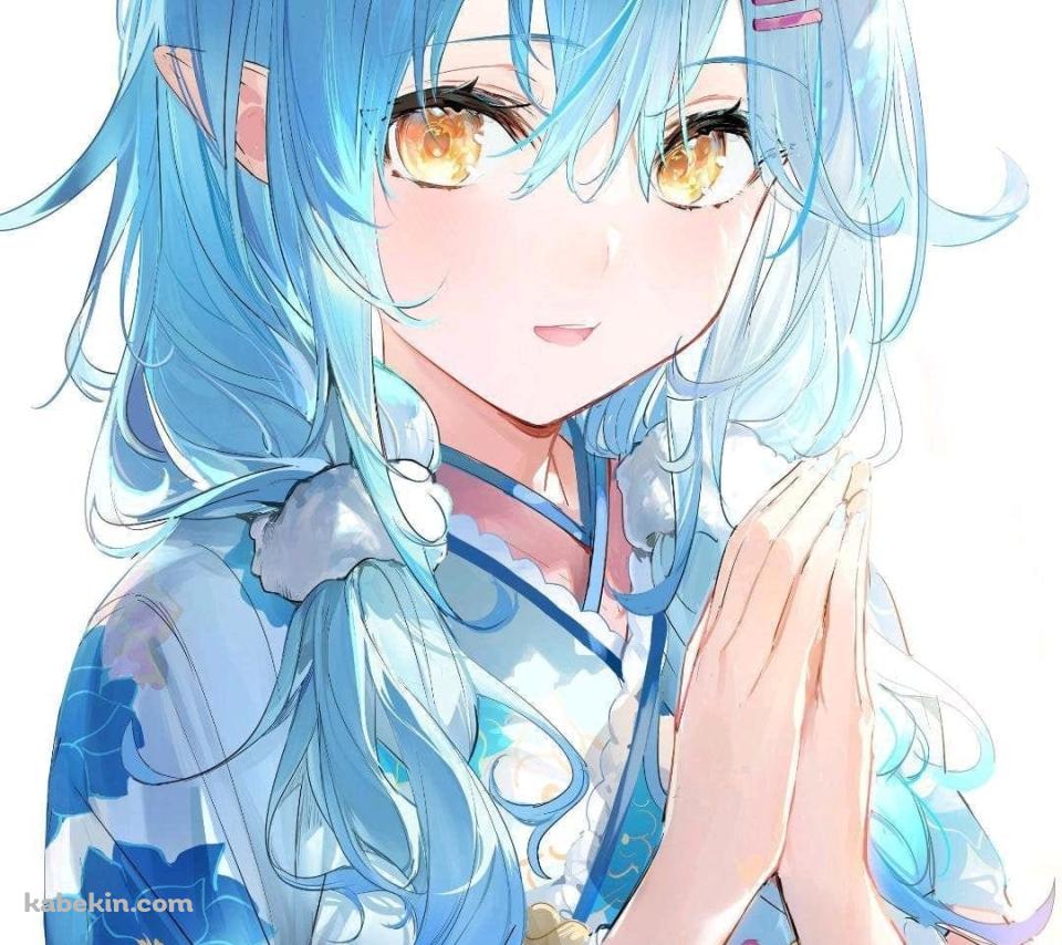 雪花ラミィ / かわいい / バーチャルYouTuber / ホロライブのAndroidの壁紙(960px x 854px) スマホ用