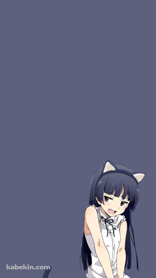 俺の妹がこんなに可愛いわけがない / 五更 瑠璃 ごこうるり / 黒猫のAndroidの壁紙(540px x 960px) スマホ用