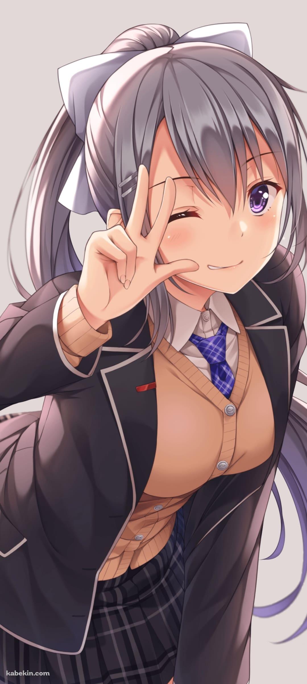 かわいい樋口 楓 / Vtuber / でろーん / ファンアート / バーチャルYouTuber / にじさんじのAndroidの壁紙(1080px x 2400px) スマホ用