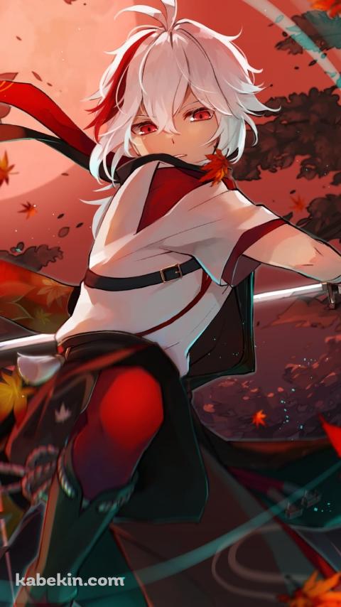 楓原万葉(かえではらかずは) / 原神のAndroidの壁紙(480px x 854px) スマホ用