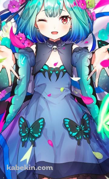 潤羽るしあ / Vtuber / ファンアートのAndroidの壁紙(360px x 592px) スマホ用