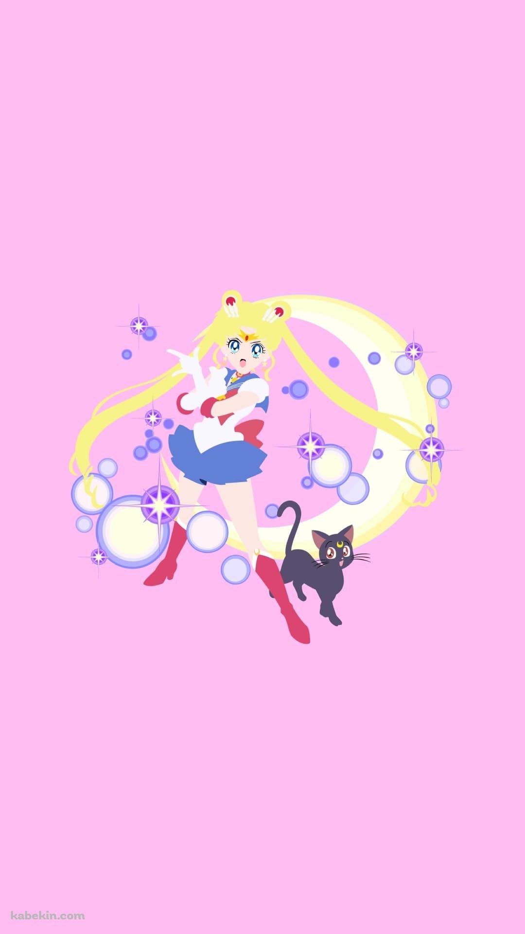 セーラームーン / 月野うさぎ / ルナ / ベクターのAndroidの壁紙(1080px x 1920px) スマホ用