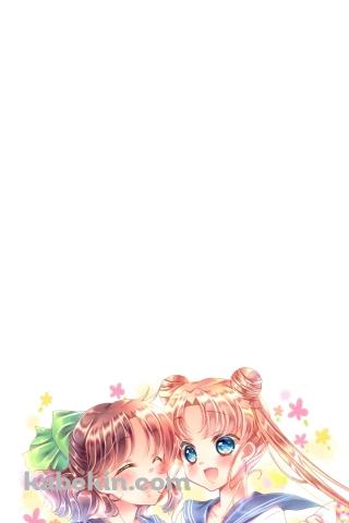 セーラームーン / 月野うさぎ / 大阪なる / 海野ぐりおのAndroidの壁紙(320px x 480px) スマホ用