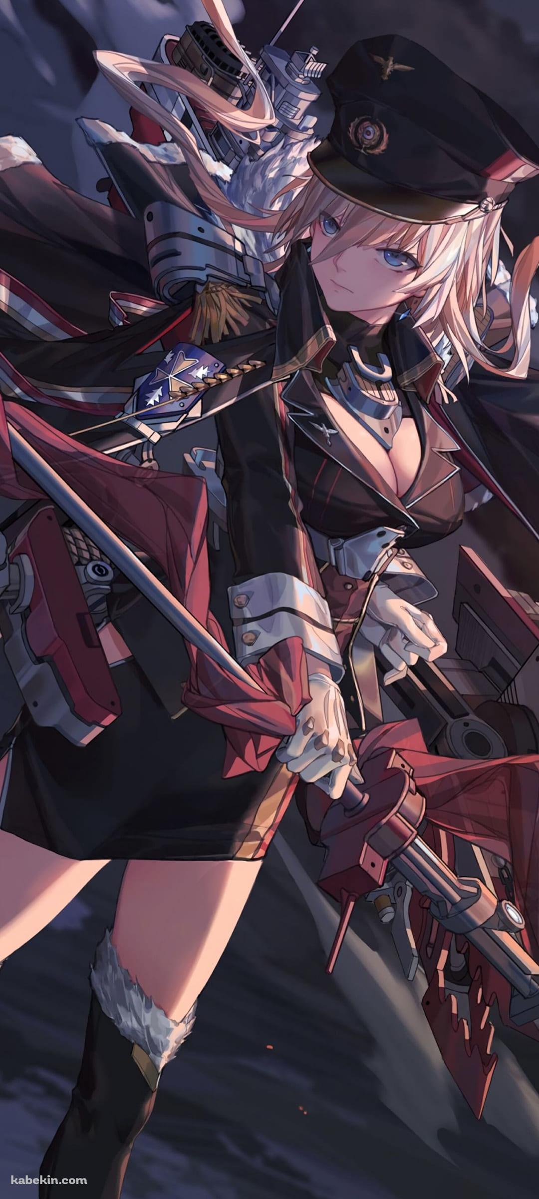 アズールレーン / ビスマルク / Azur Lane / BismarckのAndroidの壁紙(1080px x 2400px) スマホ用