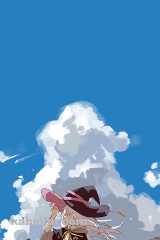 魔女の旅々 / イレイナ / かわいい / ファンアートのAndroidの壁紙(320px x 480px) スマホ用