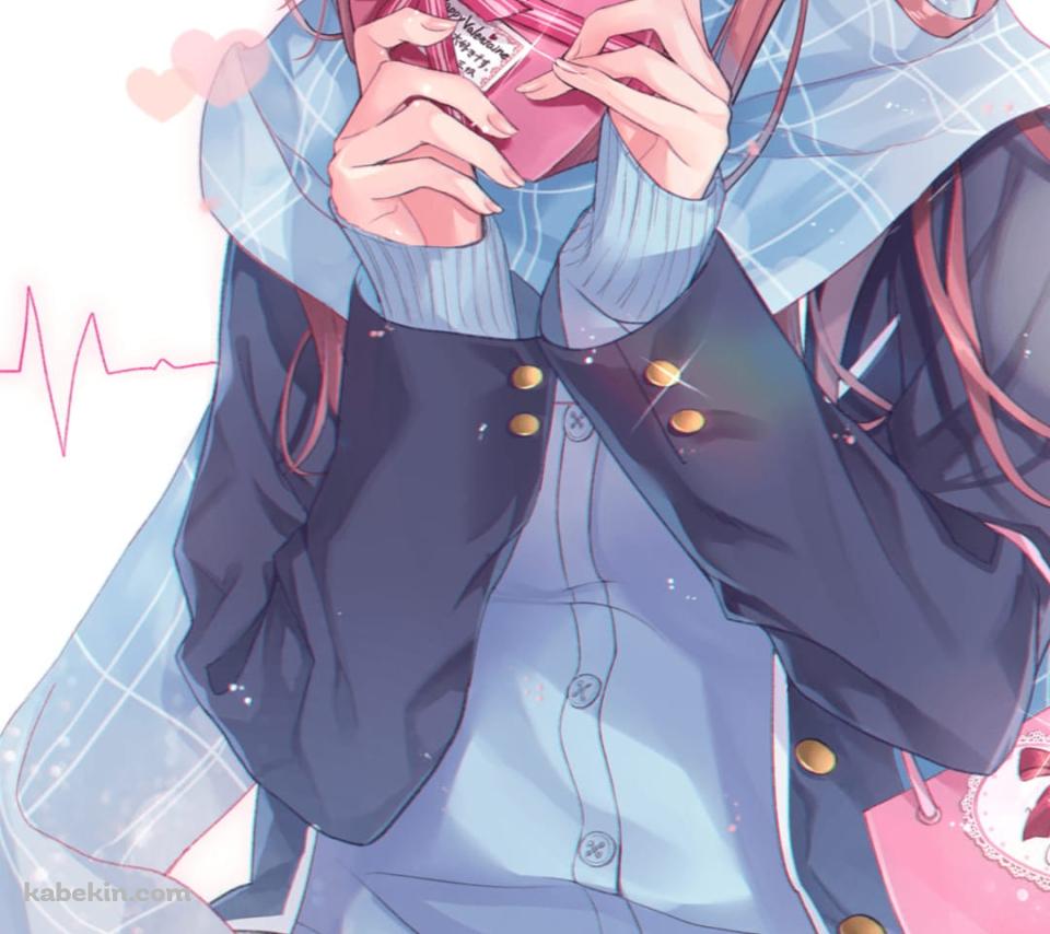 中野 三玖 / 五等分の花嫁 / バレンタイン / ファンアートのAndroidの壁紙(960px x 854px) スマホ用