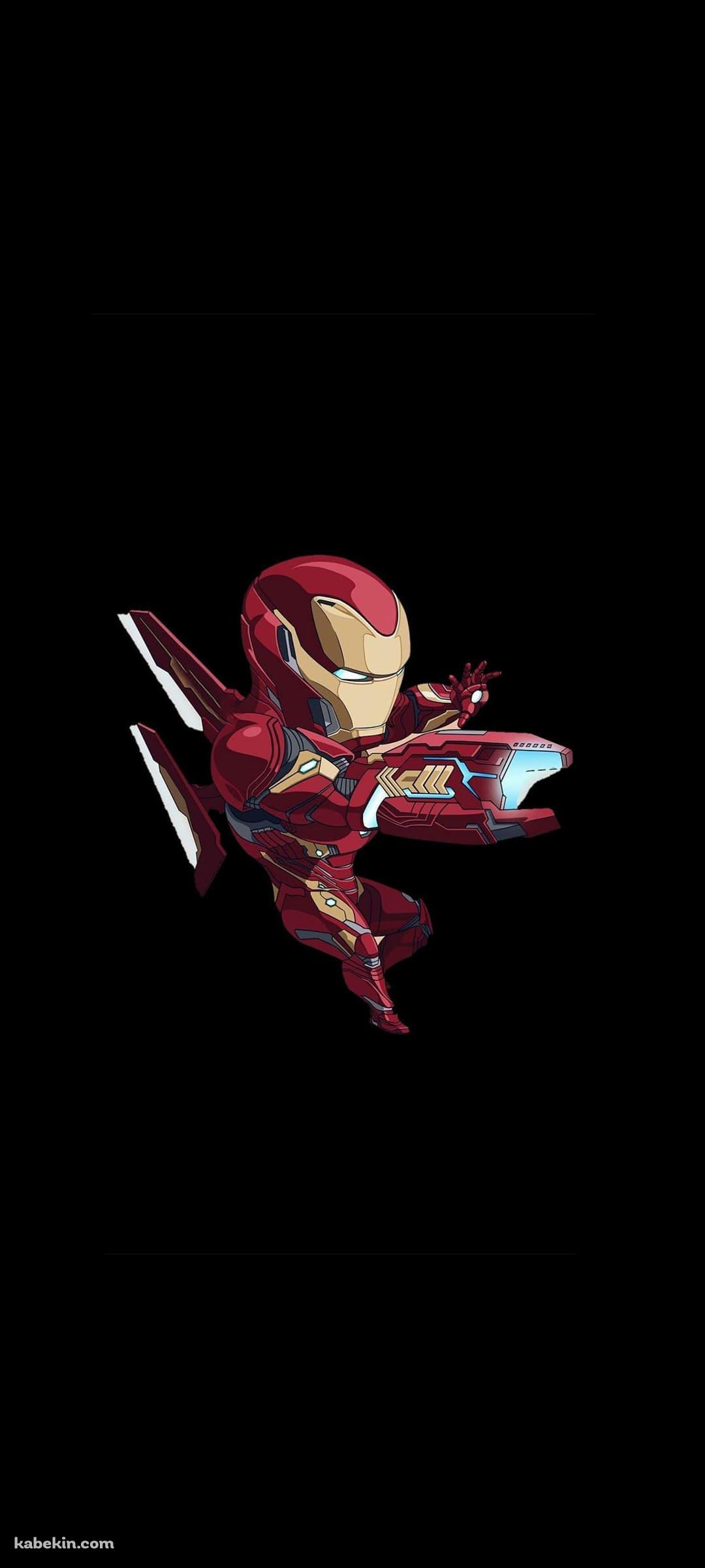 かわいいアイアンマン / cute iron manのAndroidの壁紙(1080px x 2400px) スマホ用