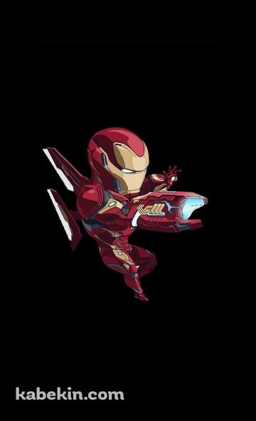 かわいいアイアンマン / cute iron manのAndroidの壁紙(360px x 592px) スマホ用