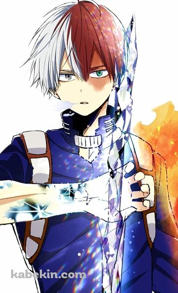 轟 焦凍 / 僕のヒーローアカデミア / ヒロアカ / ショート / ファンアートのAndroidの壁紙(360px x 592px) スマホ用