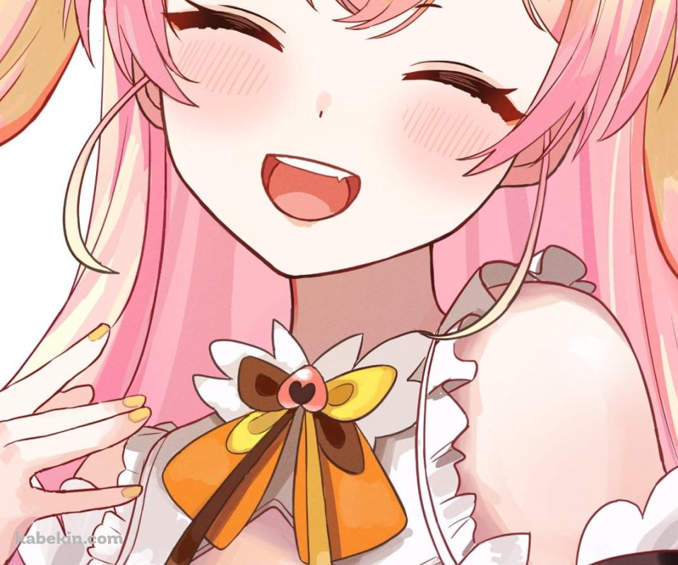 かわいい桃鈴ねね / バーチャルYouTuber / ホロライブのAndroidの壁紙(960px x 800px) スマホ用