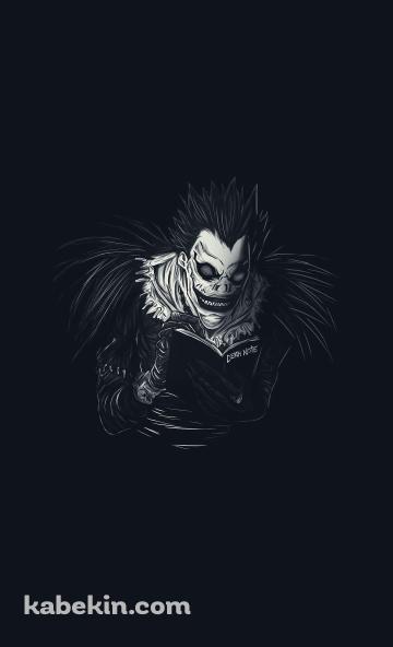 デスノートを覗く死神 リュークのAndroidの壁紙(360px x 592px) スマホ用