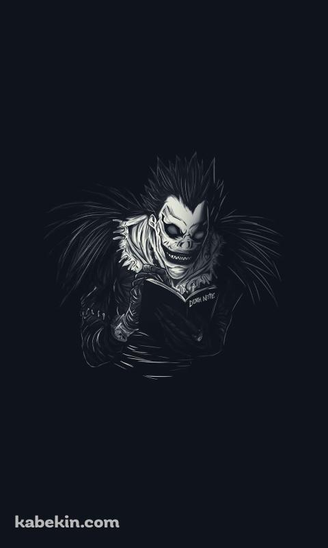 デスノートを覗く死神 リュークのAndroidの壁紙(480px x 800px) スマホ用