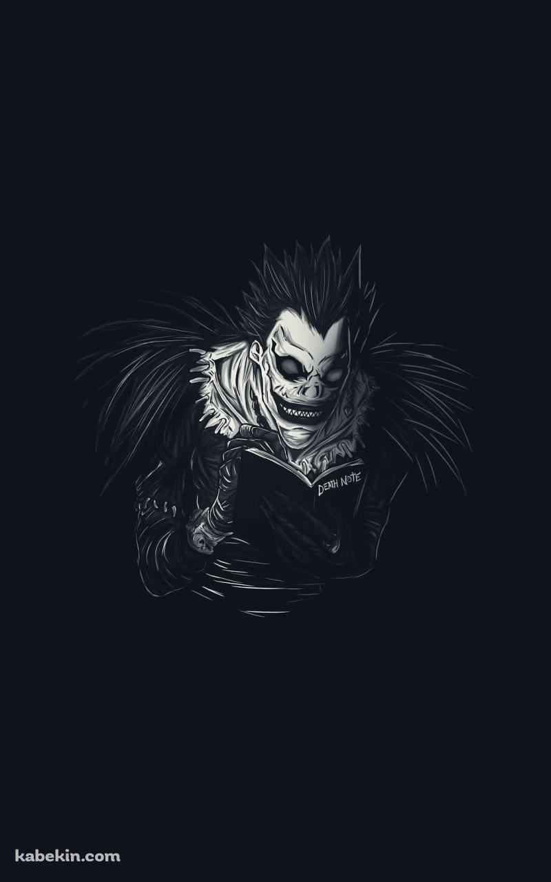 デスノートを覗く死神 リュークのAndroidの壁紙(800px x 1280px) スマホ用