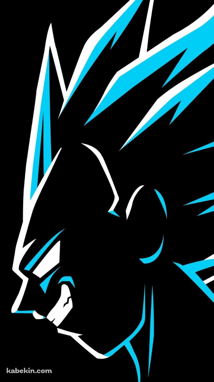笑うベジータ / 青 / ドラゴンボールのAndroidの壁紙(720px x 1280px) スマホ用