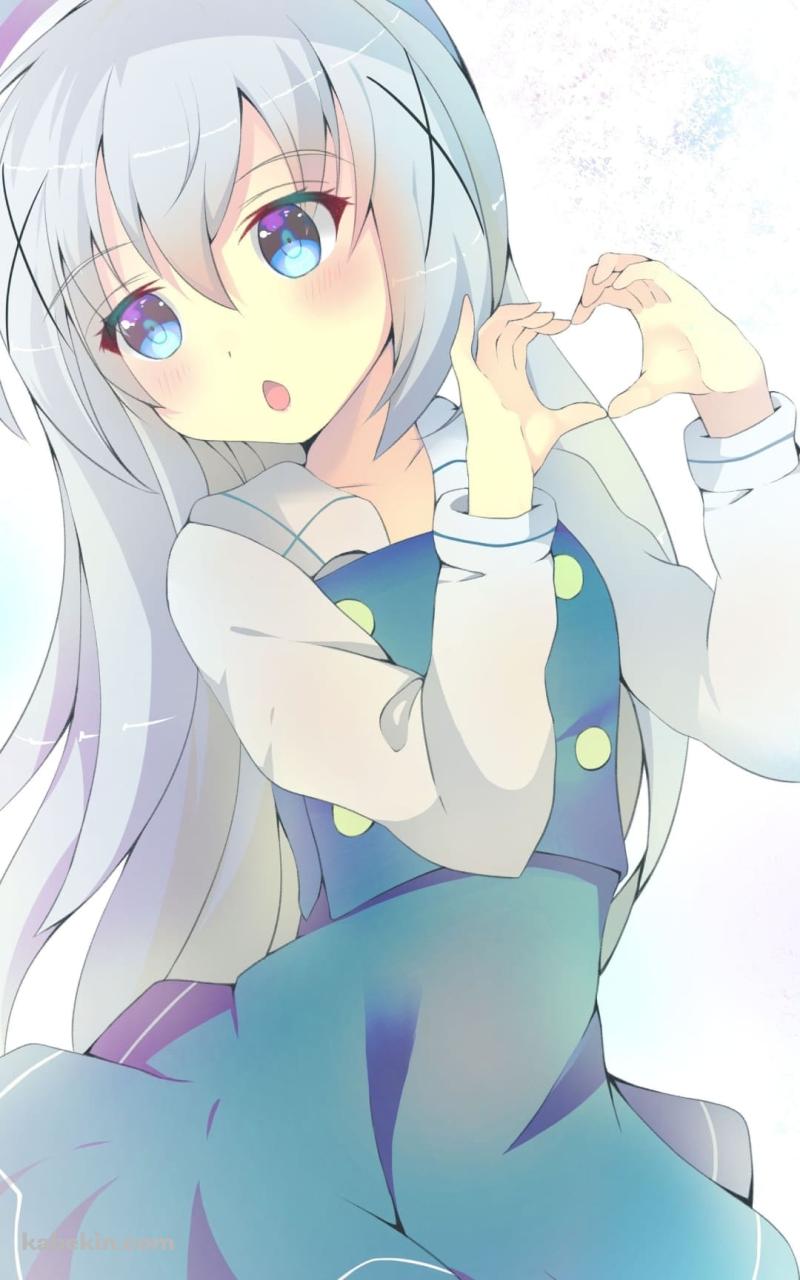 香風 智乃 / ご注文はうさぎですか? / ファンアートのAndroidの壁紙(800px x 1280px) スマホ用