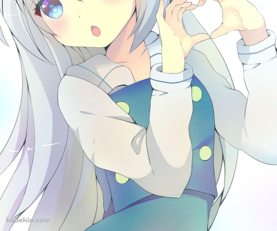 香風 智乃 / ご注文はうさぎですか? / ファンアートのAndroidの壁紙(960px x 800px) スマホ用