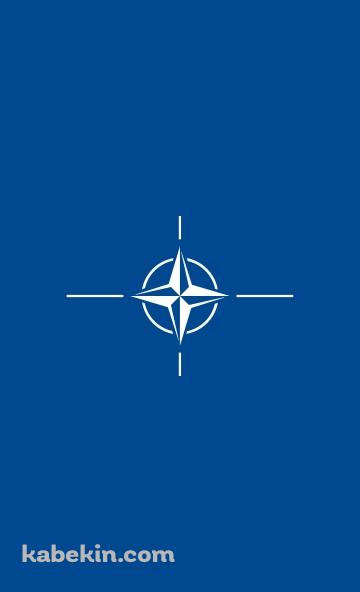 NATO / 北大西洋条約機構 / 旗のAndroidの壁紙(360px x 592px) スマホ用