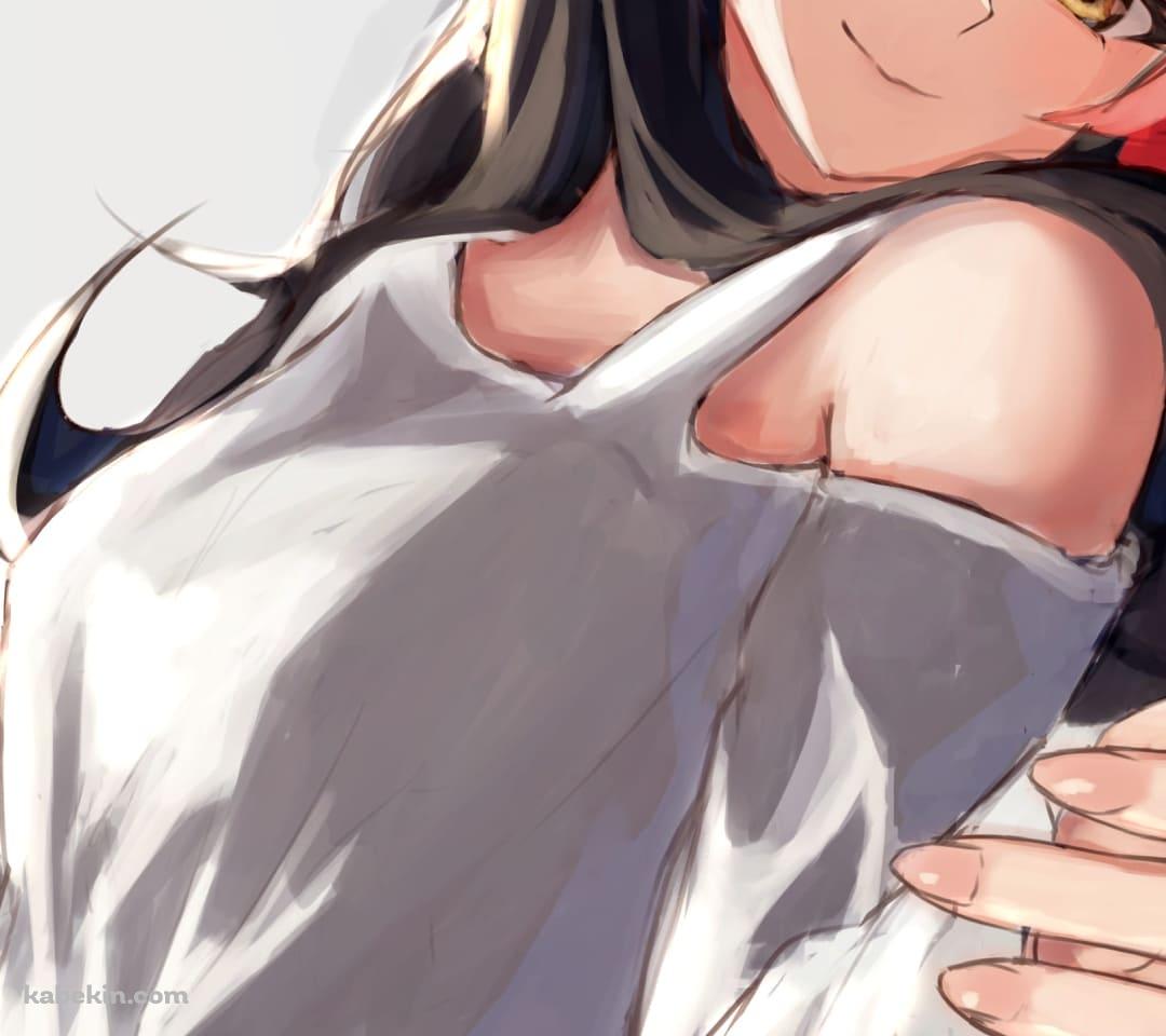 かわいい大神ミオ / ファンアート / バーチャルYouTuber / ホロライブのAndroidの壁紙(1080px x 960px) スマホ用