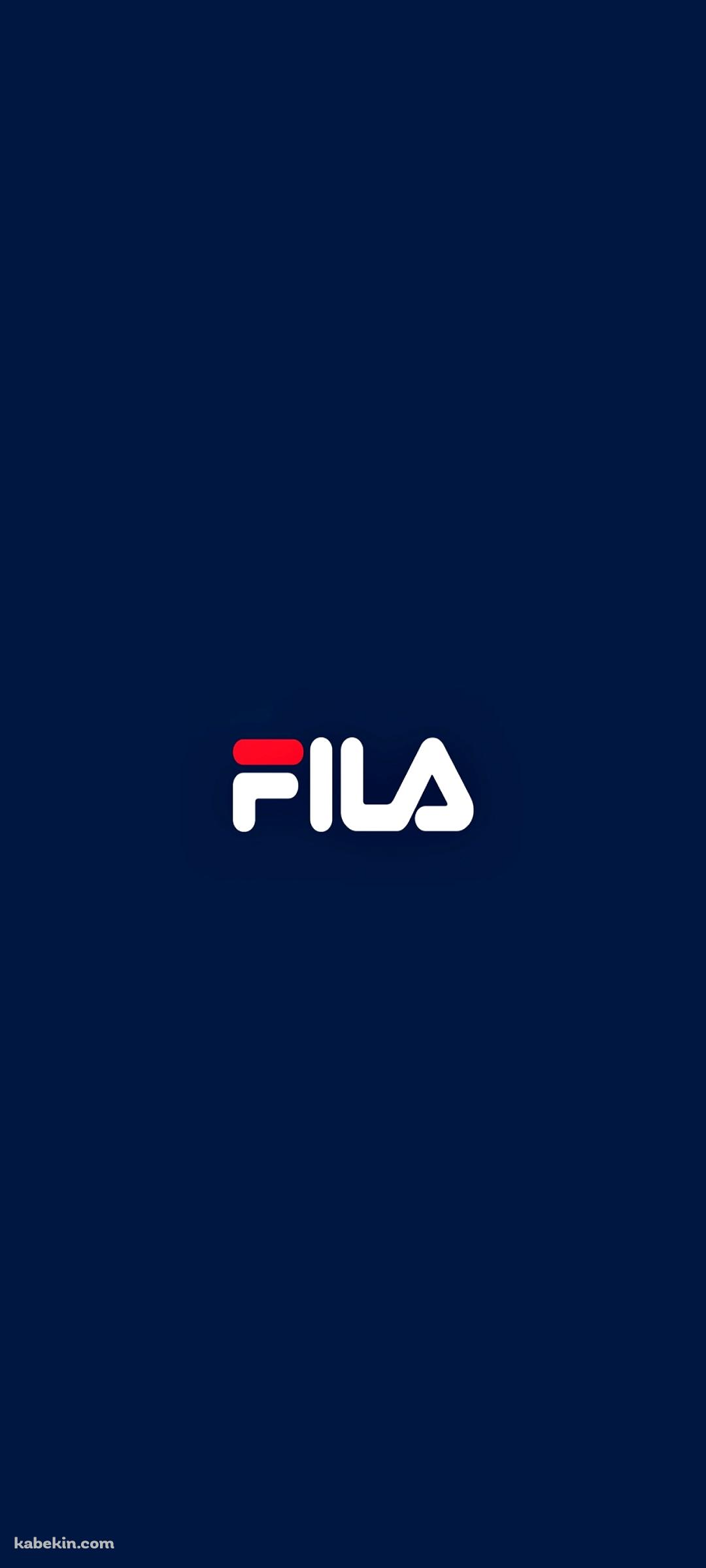 FILA ロゴのAndroidの壁紙(1080px x 2400px) スマホ用