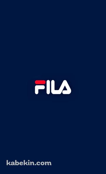 FILA ロゴのAndroidの壁紙(360px x 592px) スマホ用