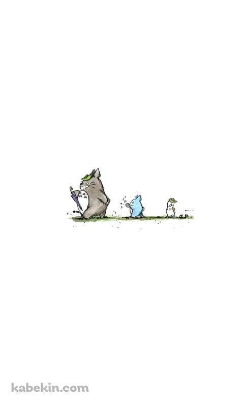 My Neighbor Totoro / トトロ / 手書き / ジブリのAndroidの壁紙(480px x 800px) スマホ用