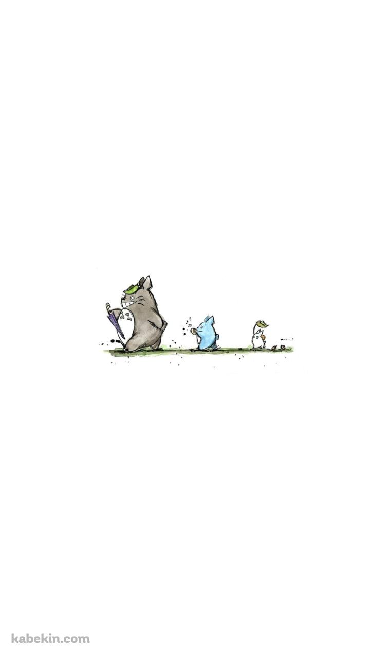 My Neighbor Totoro / トトロ / 手書き / ジブリのAndroidの壁紙(720px x 1280px) スマホ用