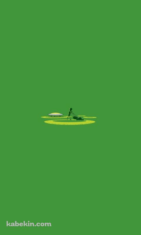 宇宙人 / UFO / ミステリーサークルのAndroidの壁紙(480px x 800px) スマホ用