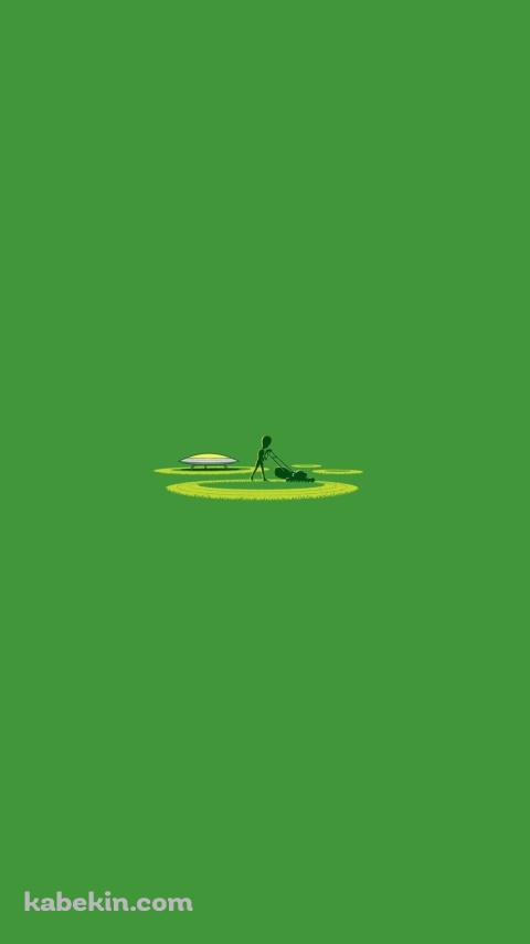 宇宙人 / UFO / ミステリーサークルのAndroidの壁紙(480px x 854px) スマホ用