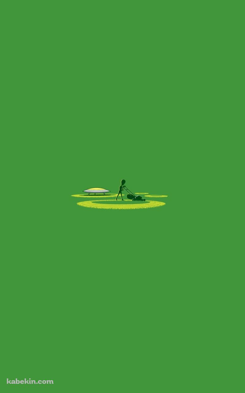 宇宙人 / UFO / ミステリーサークルのAndroidの壁紙(800px x 1280px) スマホ用