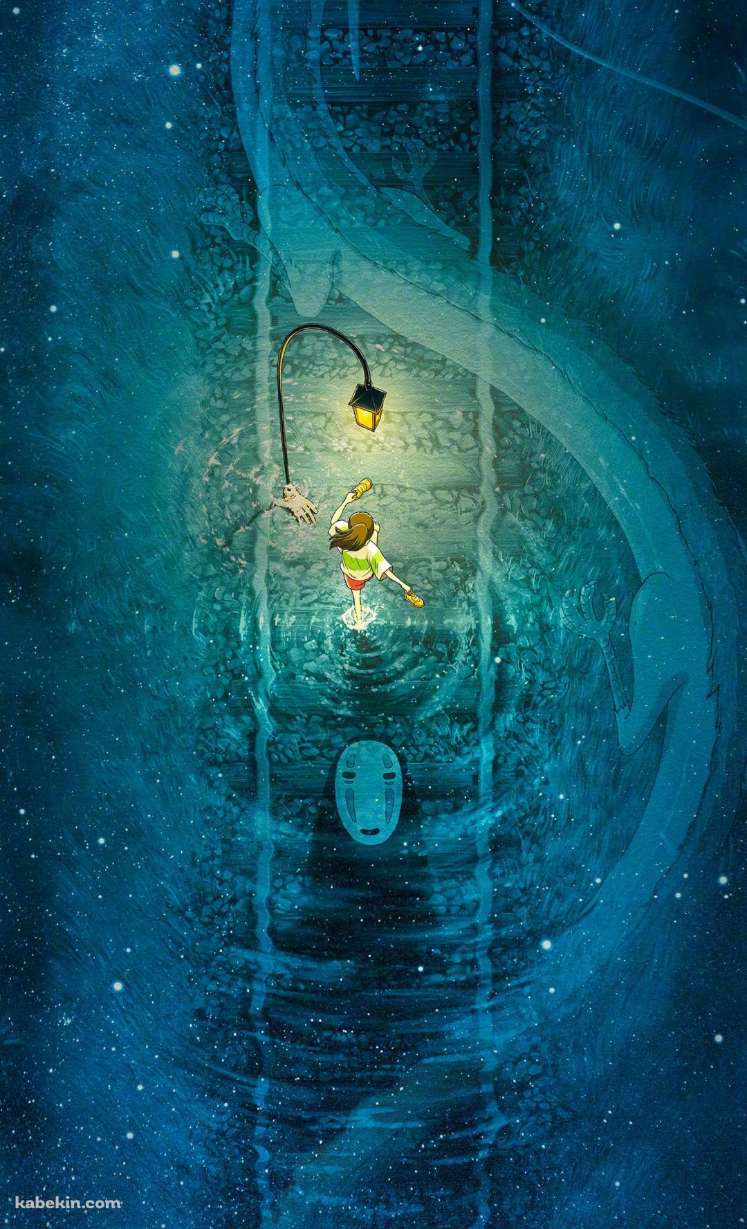 ジブリ 千と千尋の神隠しのAndroidの壁紙(1080px x 1776px) スマホ用