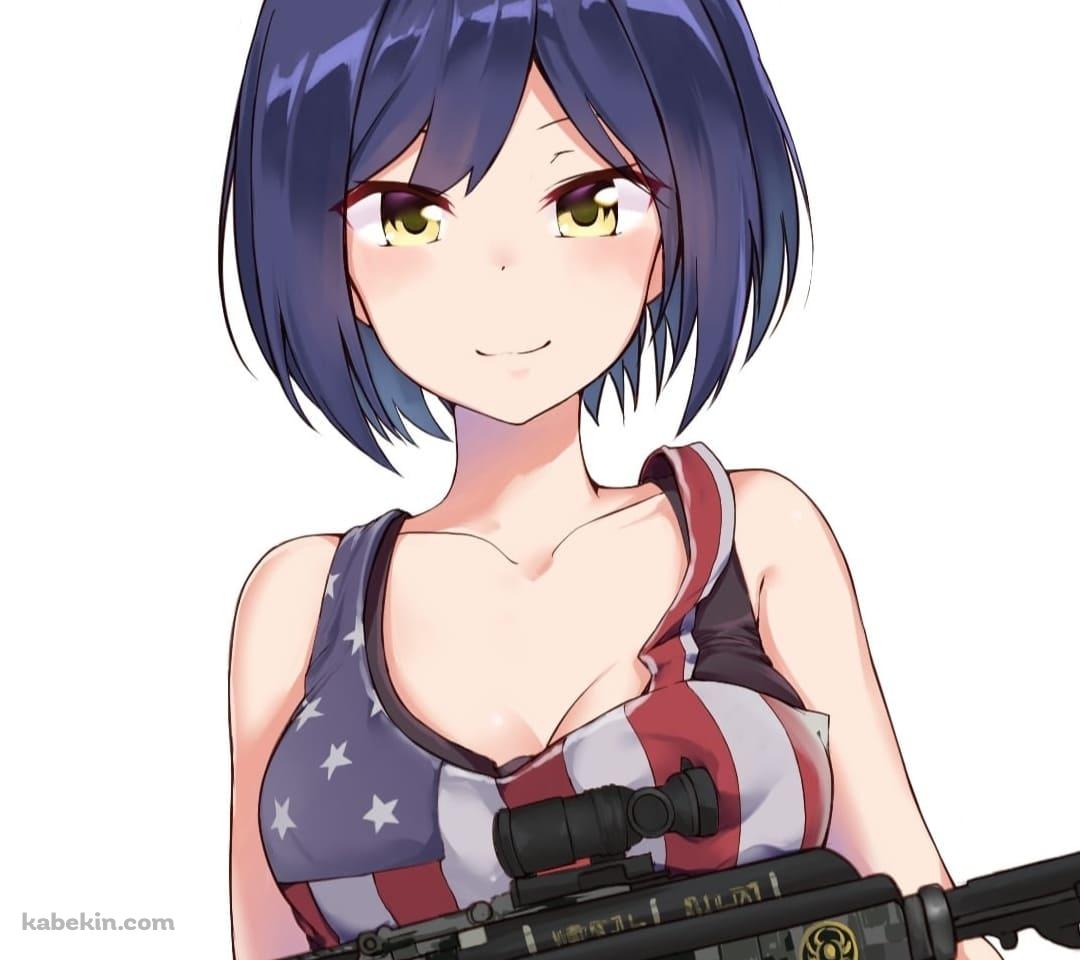 月ノ美兎 / サバゲ― / バーチャルYouTuber / にじさんじのAndroidの壁紙(1080px x 960px) スマホ用
