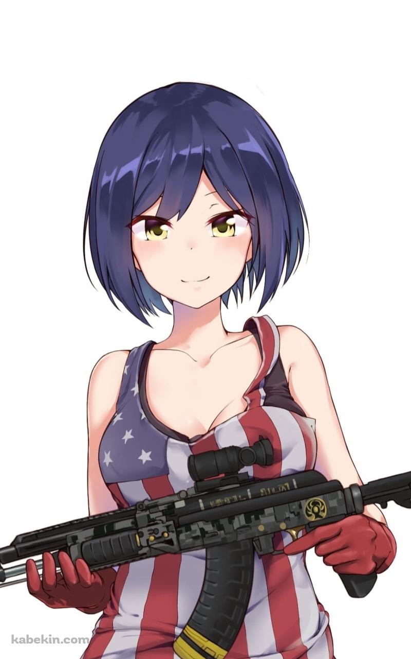 月ノ美兎 / サバゲ― / バーチャルYouTuber / にじさんじのAndroidの壁紙(800px x 1280px) スマホ用