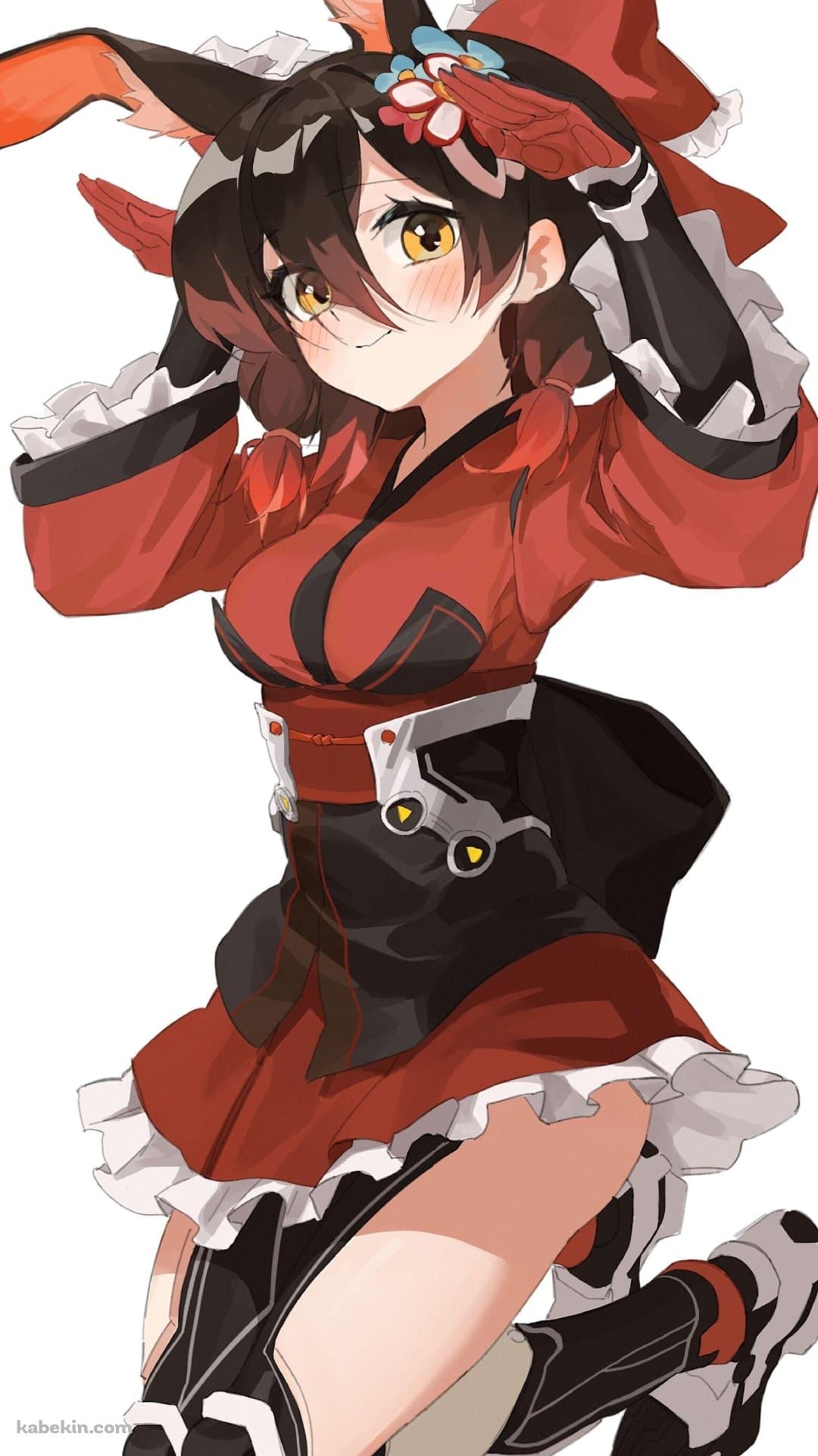 うさ耳をつけたロボ子さん / バーチャルYouTuber / ホロライブのAndroidの壁紙(1080px x 1920px) スマホ用