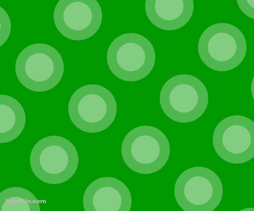 緑 ドット柄 模様のAndroidの壁紙(960px x 800px) スマホ用