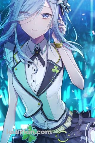 日野森 雫 / プロジェクトセカイ カラフルステージ！ feat. 初音ミク / プロセカ / HATSUNE MIKU: COLORFUL STAGE!のAndroidの壁紙(320px x 480px) スマホ用