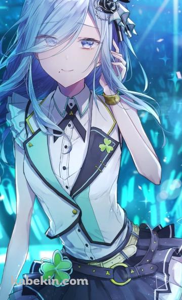 日野森 雫 / プロジェクトセカイ カラフルステージ！ feat. 初音ミク / プロセカ / HATSUNE MIKU: COLORFUL STAGE!のAndroidの壁紙(360px x 592px) スマホ用