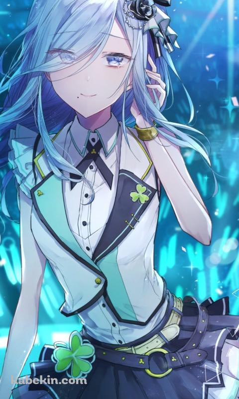 日野森 雫 / プロジェクトセカイ カラフルステージ！ feat. 初音ミク / プロセカ / HATSUNE MIKU: COLORFUL STAGE!のAndroidの壁紙(480px x 800px) スマホ用