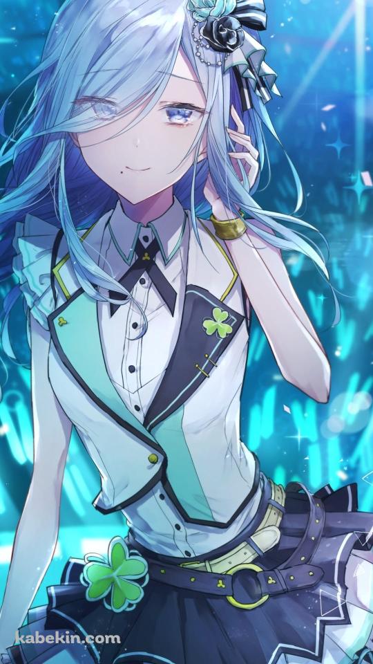 日野森 雫 / プロジェクトセカイ カラフルステージ！ feat. 初音ミク / プロセカ / HATSUNE MIKU: COLORFUL STAGE!のAndroidの壁紙(540px x 960px) スマホ用