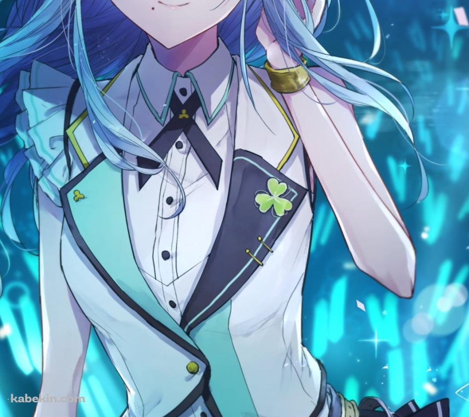 日野森 雫 / プロジェクトセカイ カラフルステージ！ feat. 初音ミク / プロセカ / HATSUNE MIKU: COLORFUL STAGE!のAndroidの壁紙(960px x 854px) スマホ用