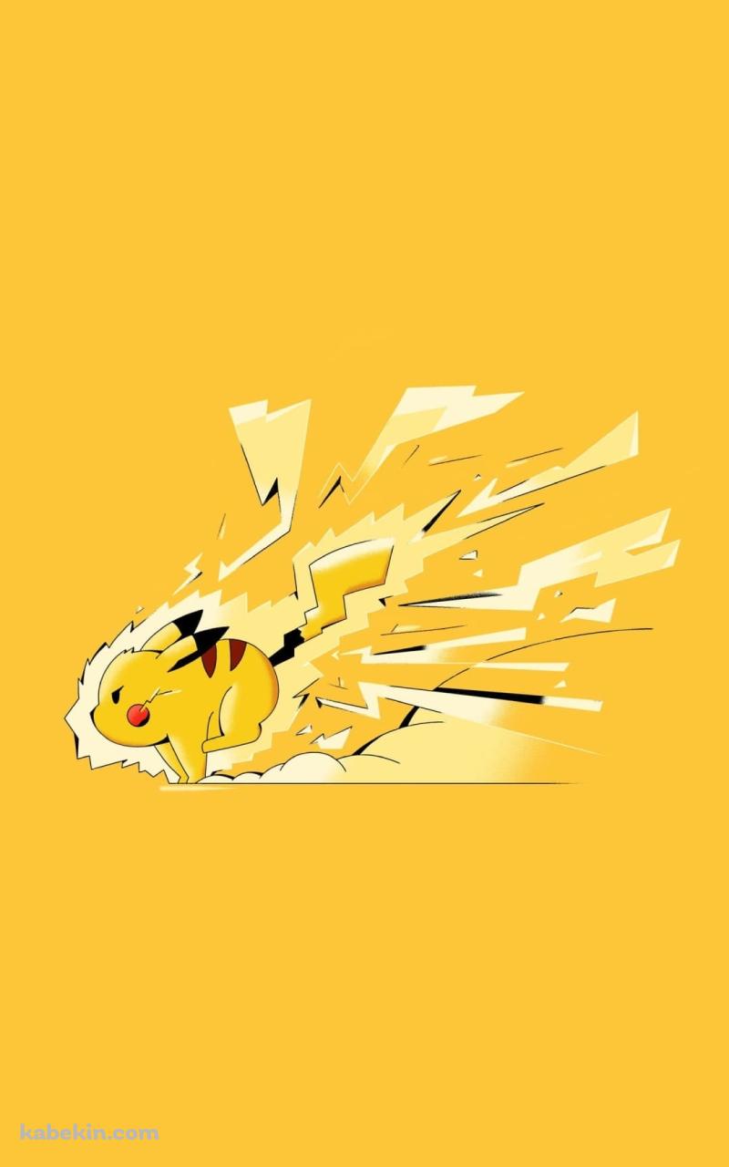 走るピカチュウ / ポケモンのAndroidの壁紙(800px x 1280px) スマホ用