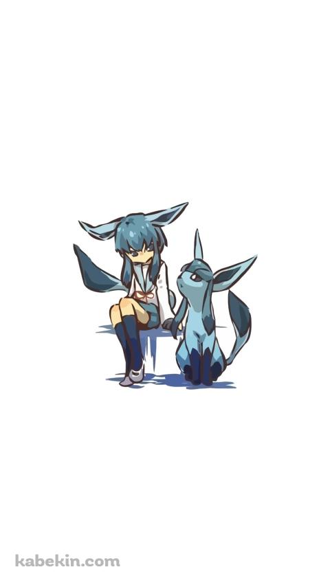 ポケットモンスター / ポケモン / グレイシア / ファンアートのAndroidの壁紙(480px x 854px) スマホ用