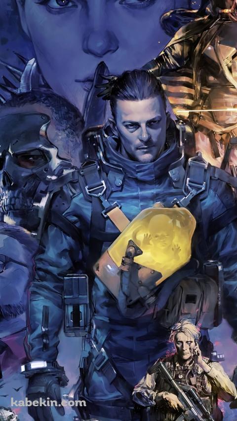 DEATH STRANDING / デスストランディング / サム・ポーター・ブリッジズ / フラジャイル / クリフ / ダイハードマンのAndroidの壁紙(480px x 854px) スマホ用