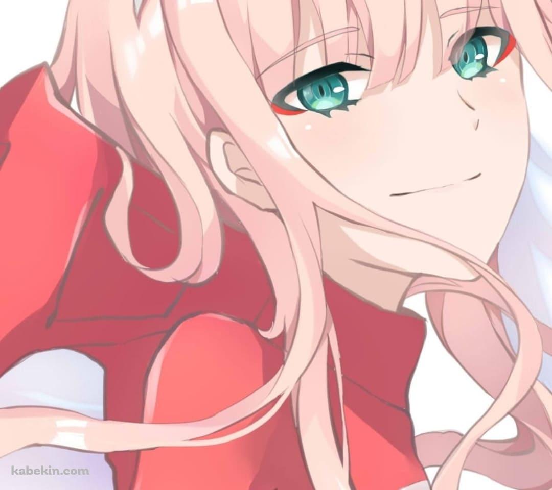 Darling In The Franxx / ダーリン・イン・ザ・フランキス / かわいいゼロツー Code:002 / ファンアートのAndroidの壁紙(1080px x 960px) スマホ用