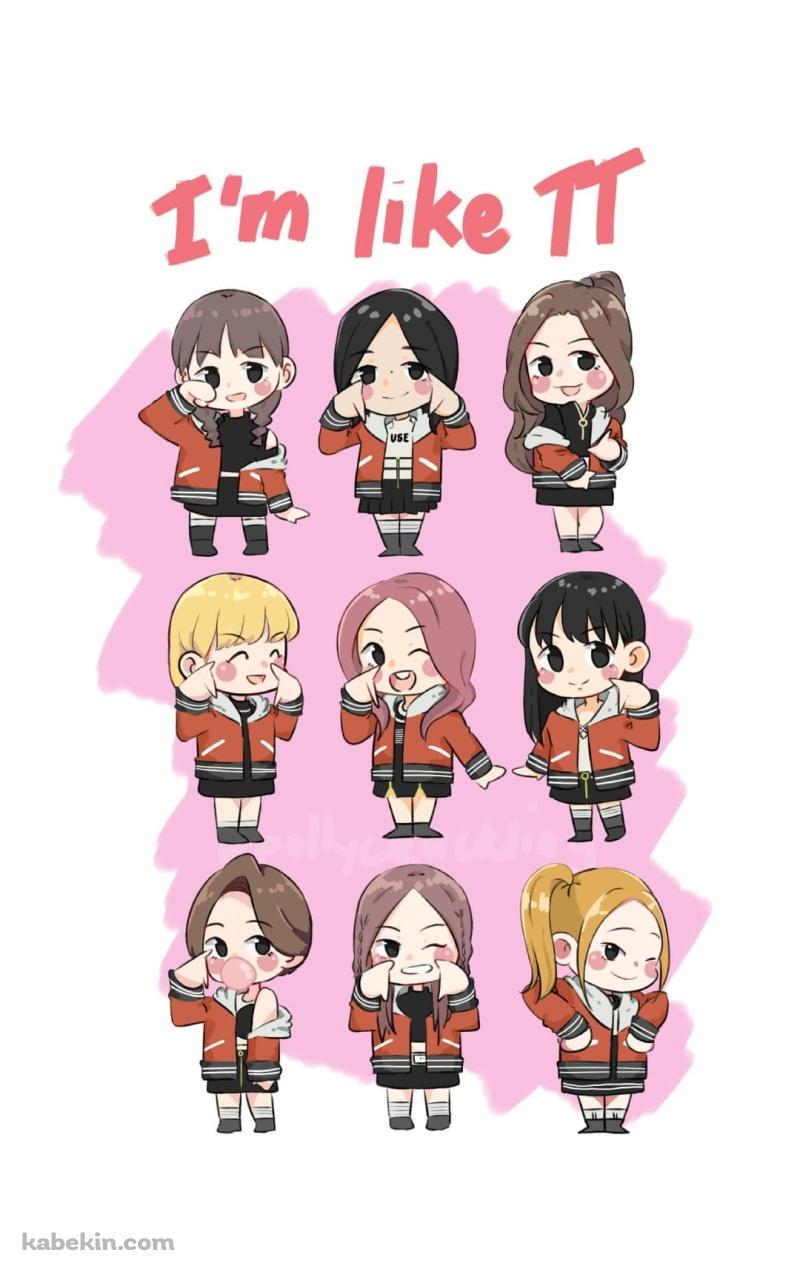 TWICE / I'm like itのAndroidの壁紙(800px x 1280px) スマホ用
